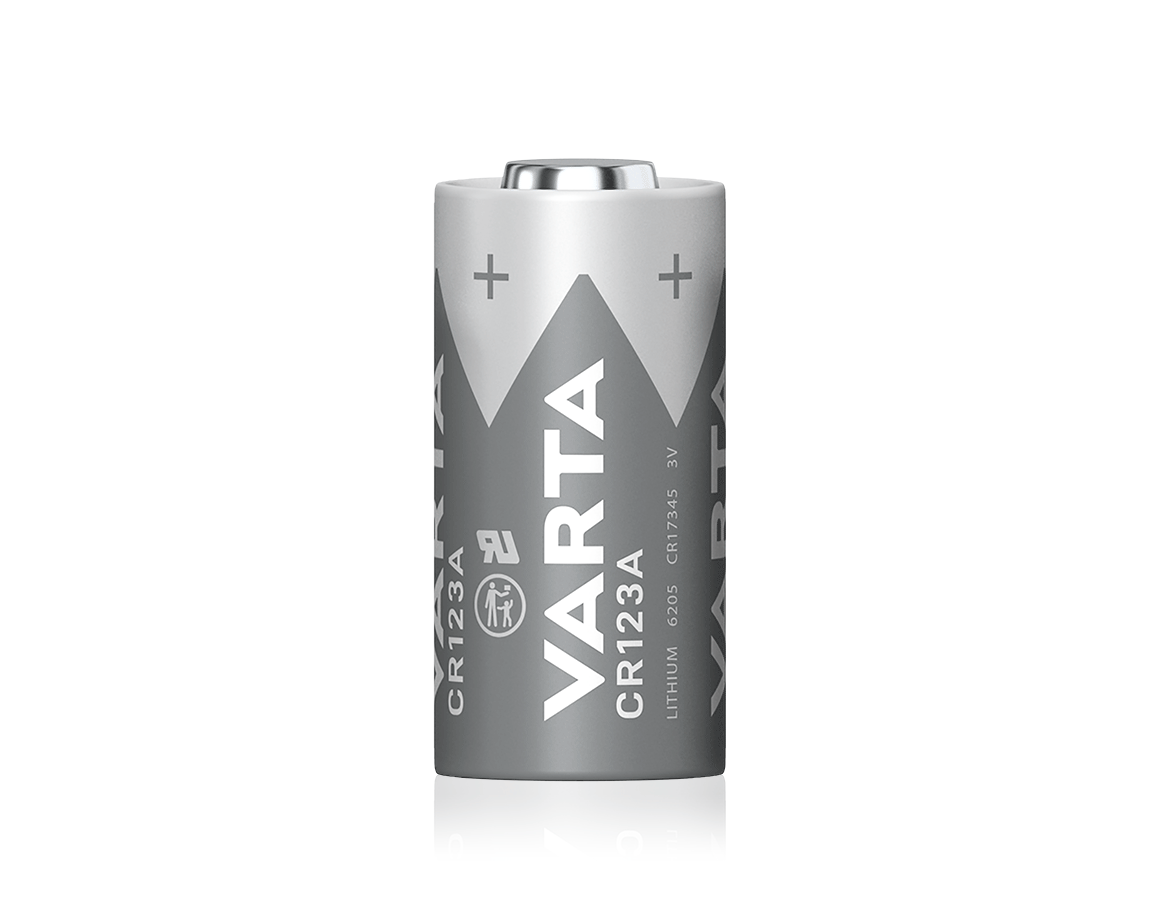 Electronics: VARTA battery CR123