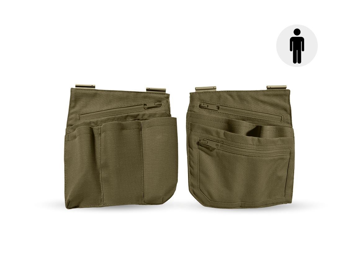 Tool bags: Tool bags e.s.concrete solid + mudgreen