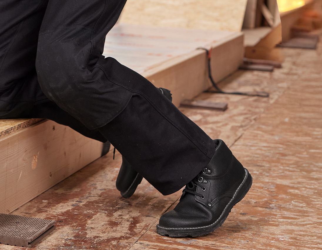 Other Work Shoes: Roofer's Safety shoes Super with laces + black 1