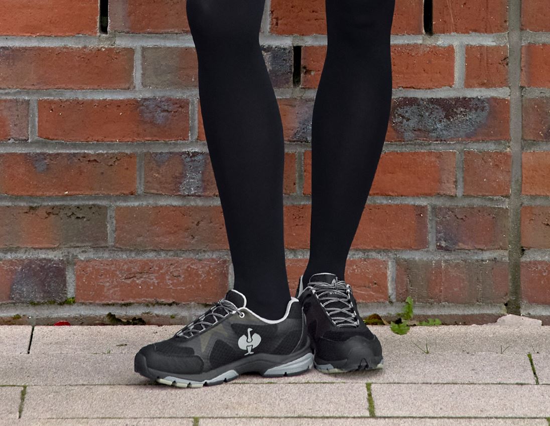 O2: O2 Work shoes e.s. Thebe II + black/platinum 1