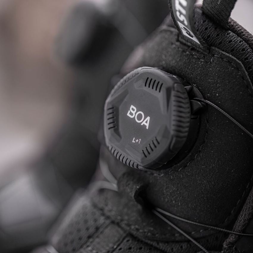 O6: O6 Work boots e.s. Adelaide mid + black/platinum 2