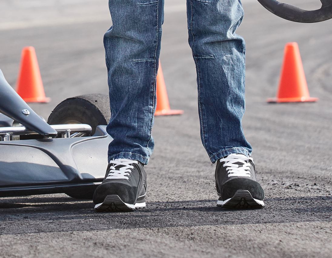 S1P: S1PS sikkerhedssko e.s. Sutur + sort/hvid 1