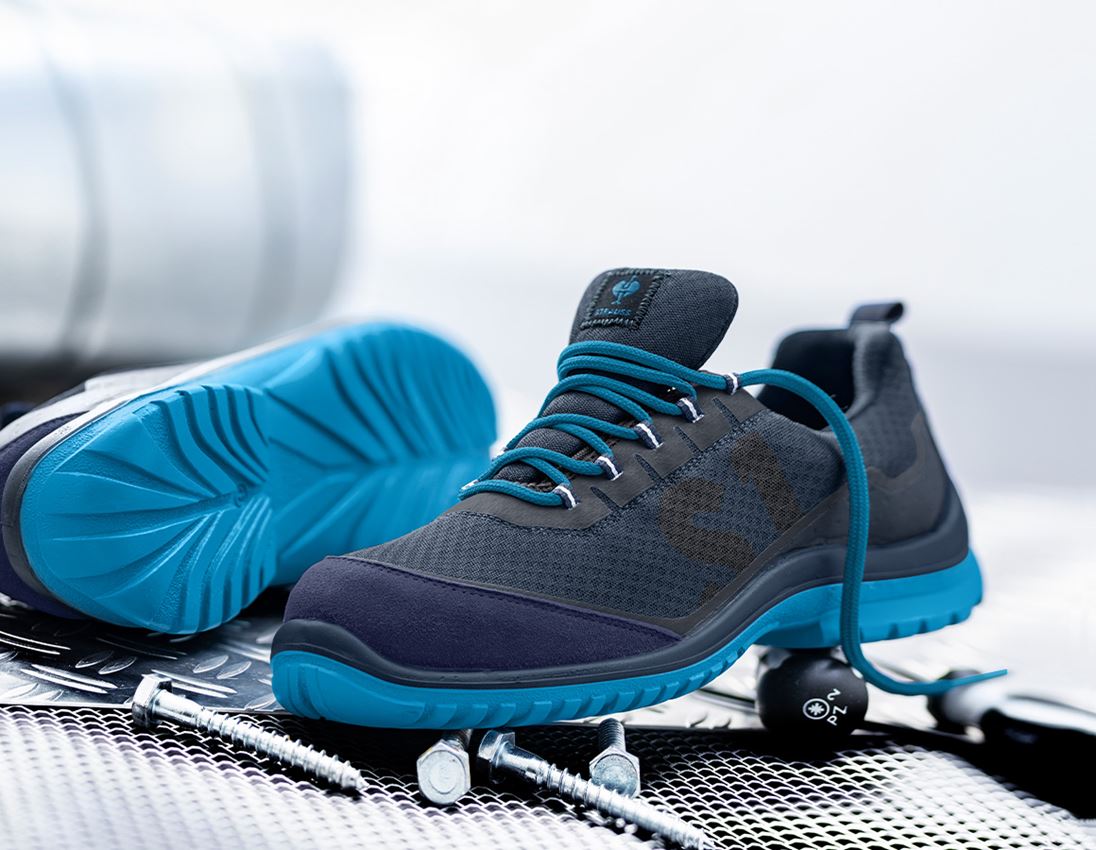 S1P: S1PS Safety shoes e.s. Cuenca + navy/atoll