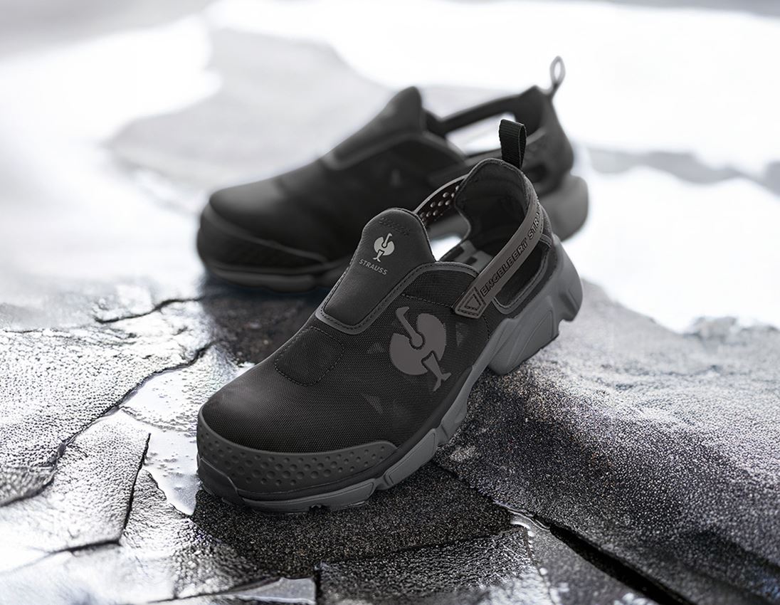 S1: S1 sikkerhedssandaler e.s. Apiro + sort