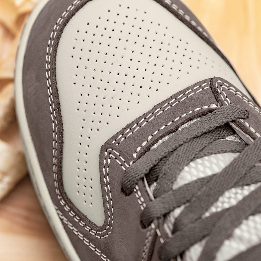 S1P: S1P sikkerhedssko e.s. Eindhoven mid + stengrå/creme 2