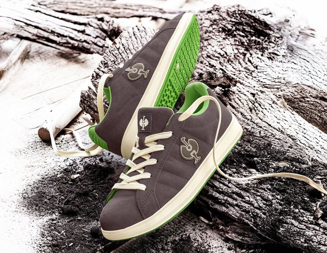 Safety Shoes: S1 Safety shoes e.s. Tampa low + chestnut 1