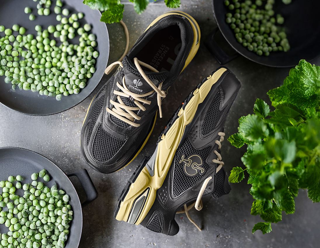 S1: S1 Safety shoes e.s. St. Louis low + black/sand 1