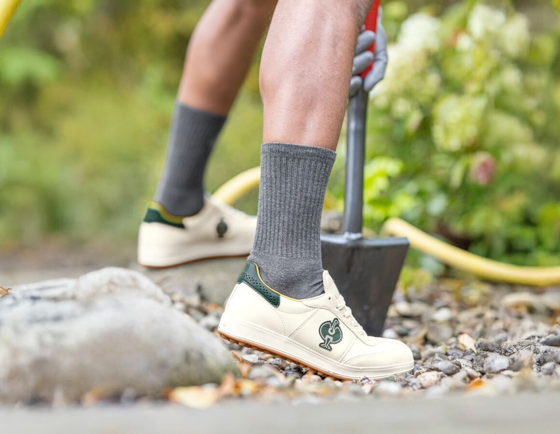 S1P: S1P Safety shoes e.s. Dothan low + chalkwhite/green 1