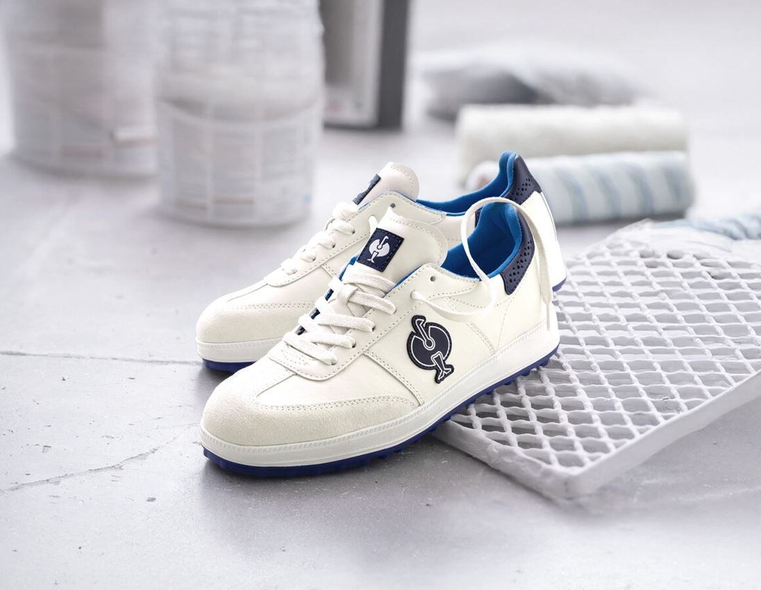 S1P: S1P Safety shoes e.s. Dothan low + chalkwhite/navy