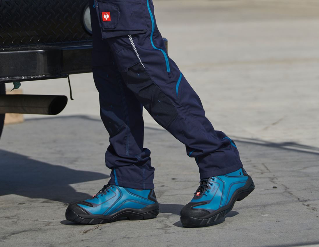 S3: e.s. S3 sikkerhedssko Kajam + atol/mørkeblå 1