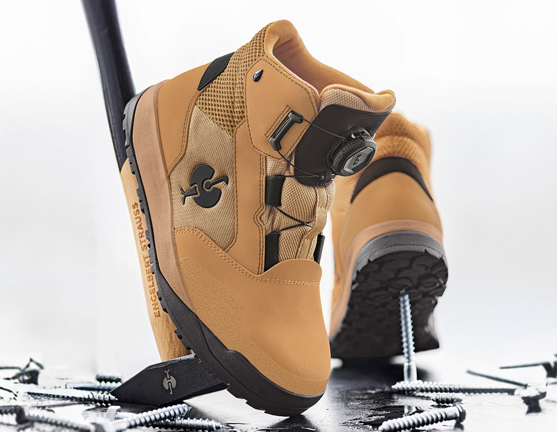 S7: S7 Safety boots e.s. Murcia mid + almondbrown/black 2