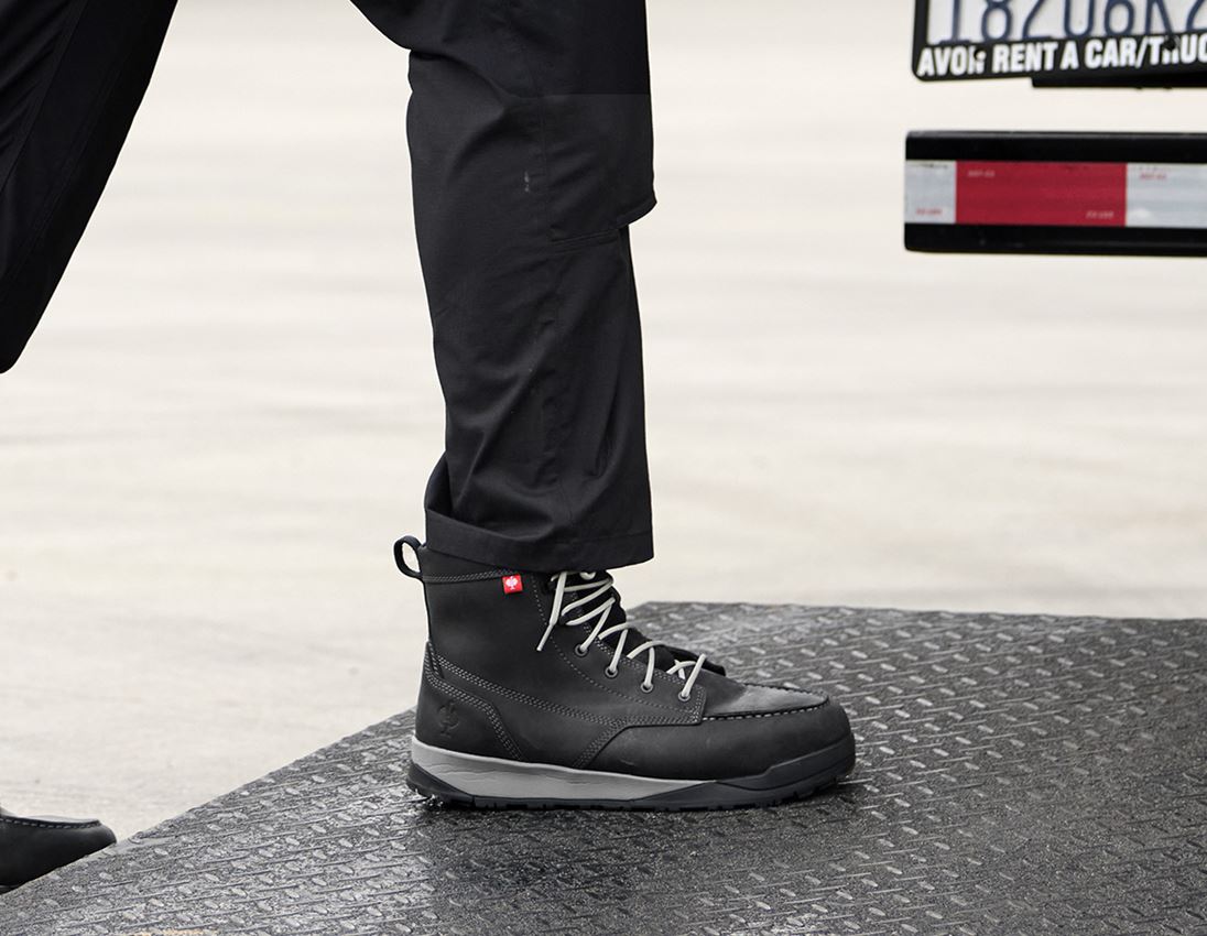 S3: S3 sikkerhedssko e.s. Omaha mid + sort 2