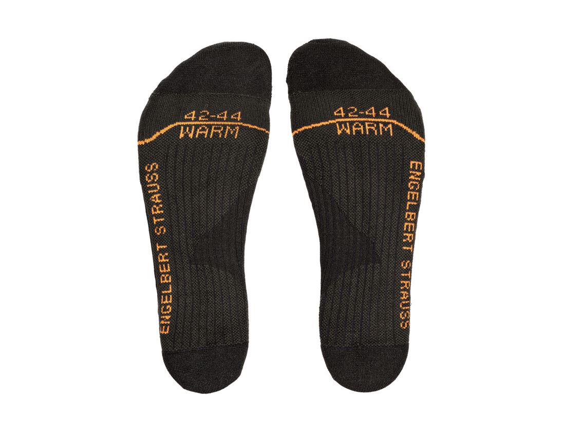 Socks: e.s. Double socks function warm/high + black 1