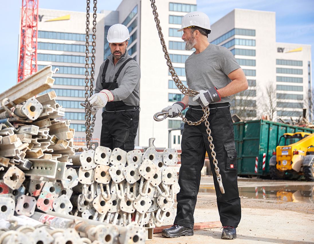 Snedker: e.s. T-Shirt cotton + gråmeleret 2