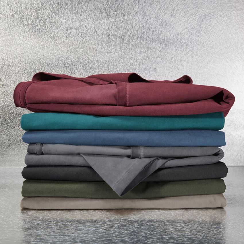 T-Shirts, Pullover & Skjorter: e.s. T-Shirt vintage cotton stretch, damer + cement vintage 2