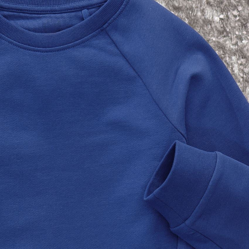 myDesign XMAS: e.s. Sweatshirt cotton stretch, children's + royalblue 2