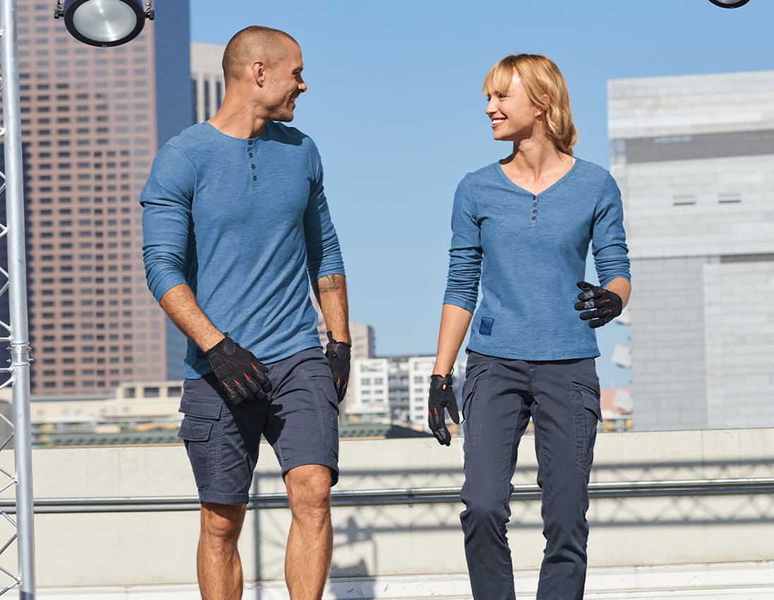 Shirts, Pullover & more: Longsleeve e.s.vintage, ladies' + arcticblue melange 2