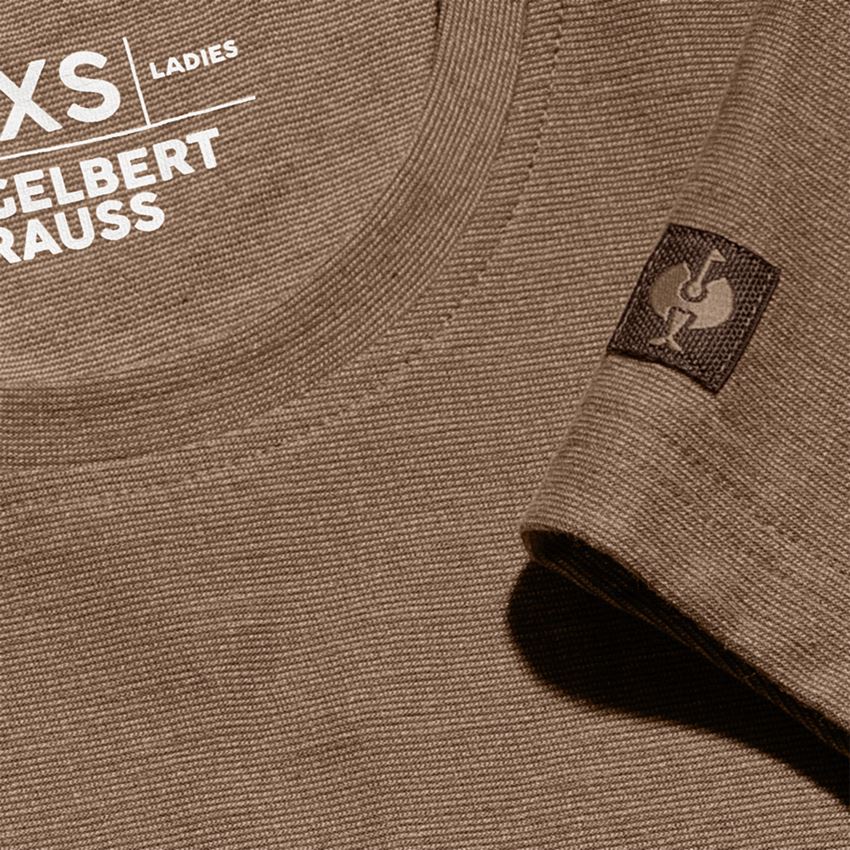 T-Shirts, Pullover & Skjorter: T-Shirt e.s.vintage, damer + sepia melange 2