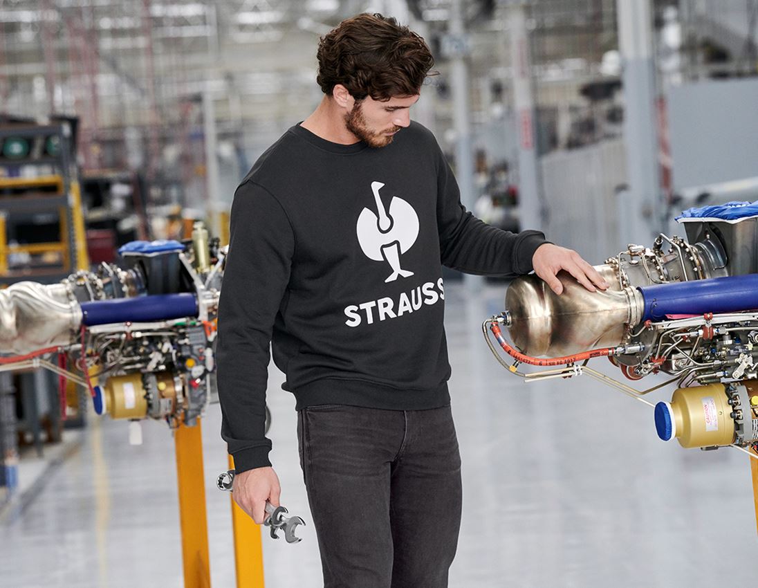 Emner: Sweatshirt e.s.motion 2020 + sort/hvid 1