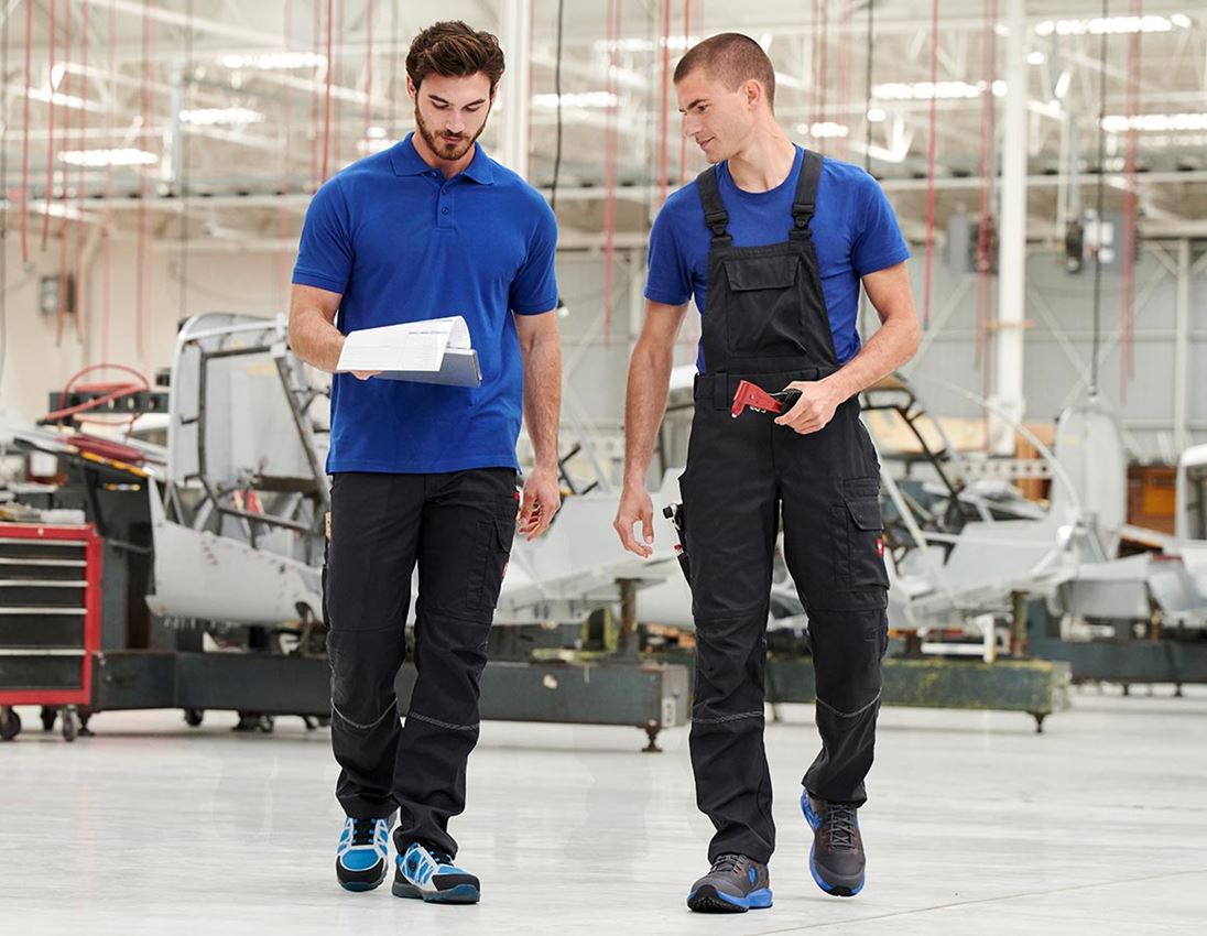 Topics: Pique-Polo e.s.industry + royalblue 2