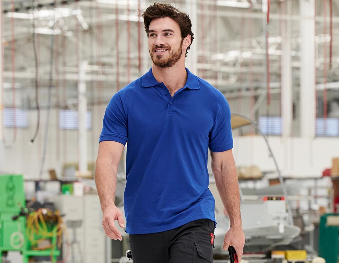 Topics: Pique-Polo e.s.industry + royalblue