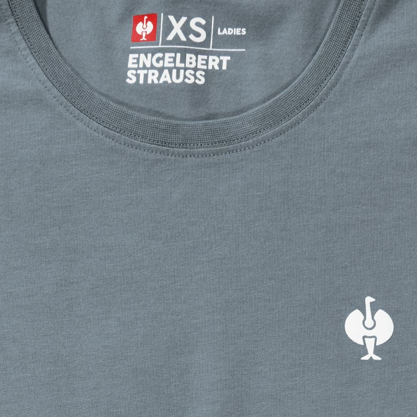 T-Shirts, Pullover & Skjorter: T-Shirt e.s.motion ten pure, damer + røgblå vintage 2