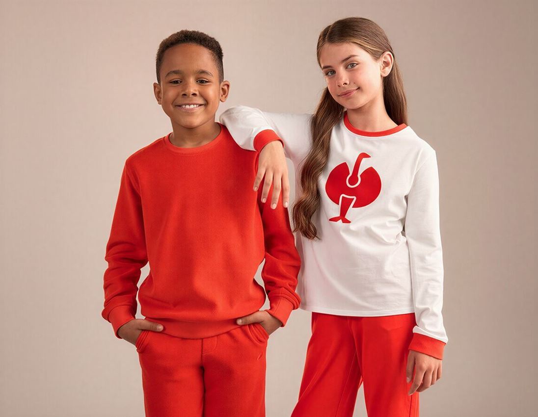Shirts, Pullover & more: e.s. Sweatshirt Terry, children's + straussred 1