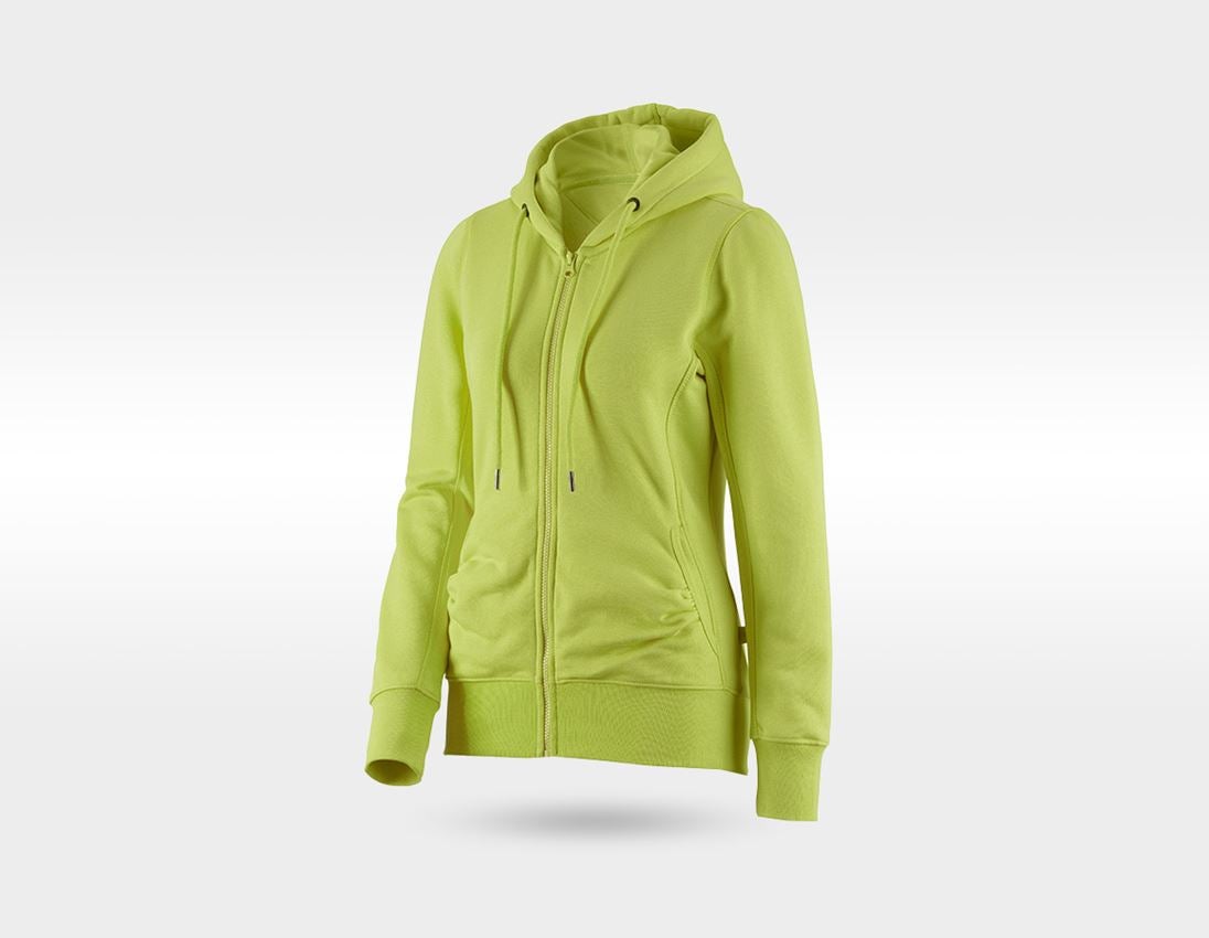 Tøjsæt: SÆT: Sweatjakke + Hoody-sweatjakke poly cotton, d. + majgrøn 1