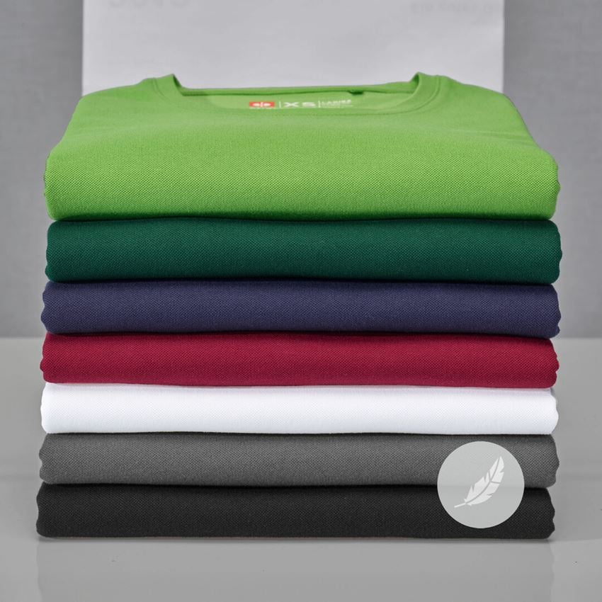 Shirts, Pullover & more: e.s. Piqué-T-shirt cotton light, ladies' + bordeaux 2