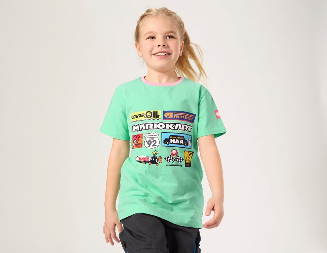 Collaborations: Mario Kart T-shirt, children's + cameogreen