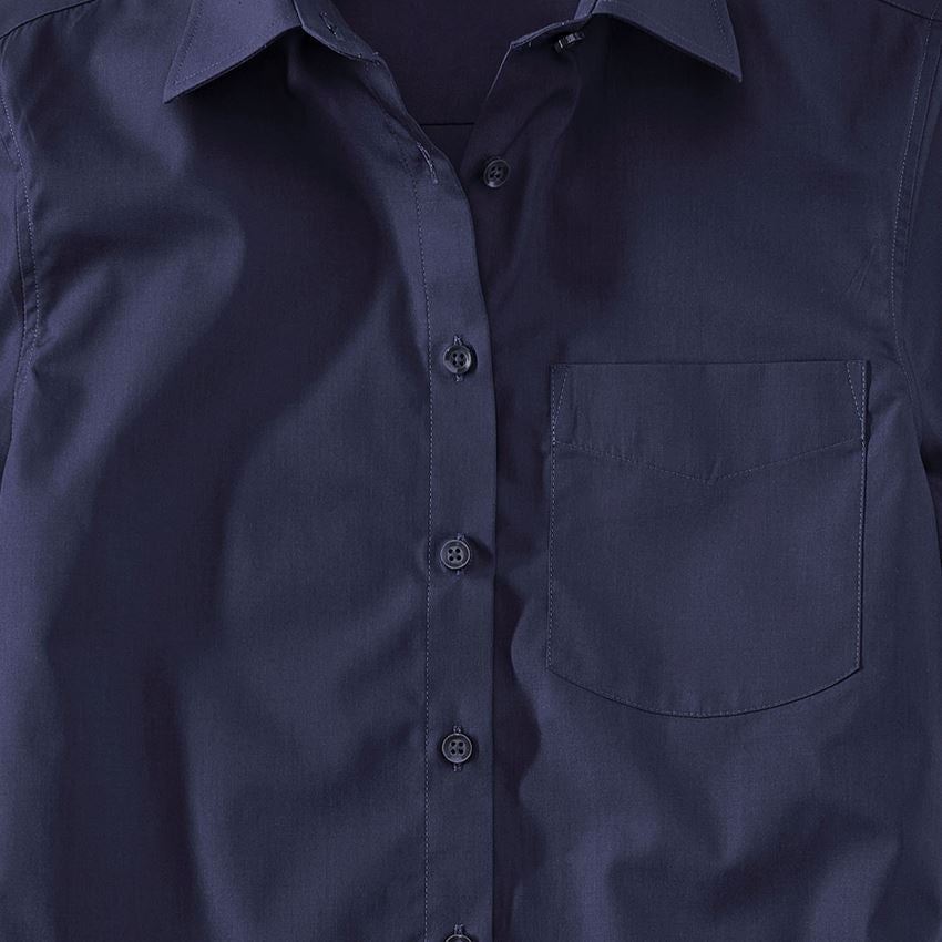 Topics: e.s. Service blouse short sleeved + navy 2