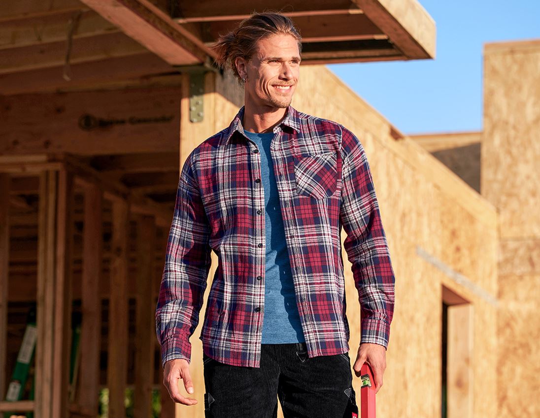 Topics: Check shirt e.s.vintage + red checked 3