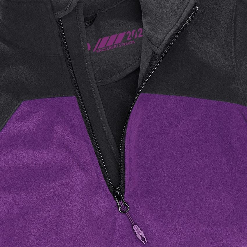 T-Shirts, Pullover & Skjorter: Fleecetrøje e.s.motion 2020, damer + violet/grafit 2