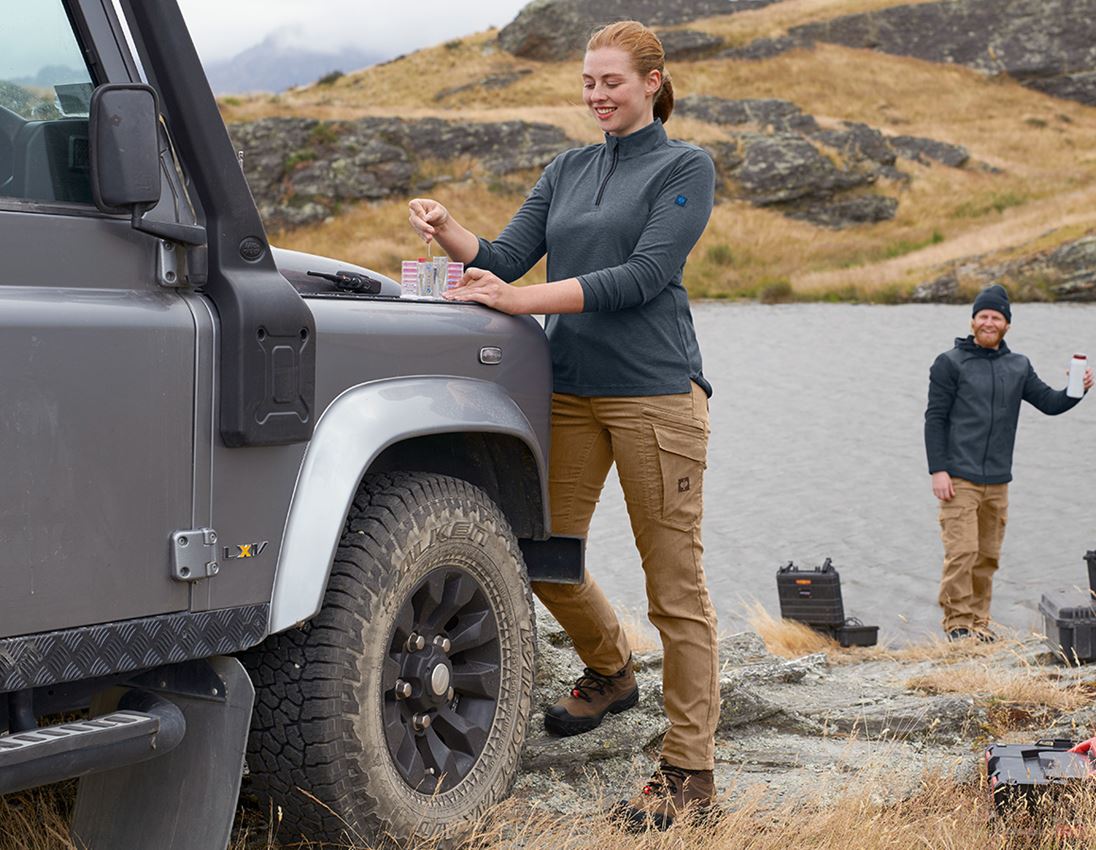 Shirts, Pullover & more: Troyer e.s.vintage, ladies' + arcticblue 1