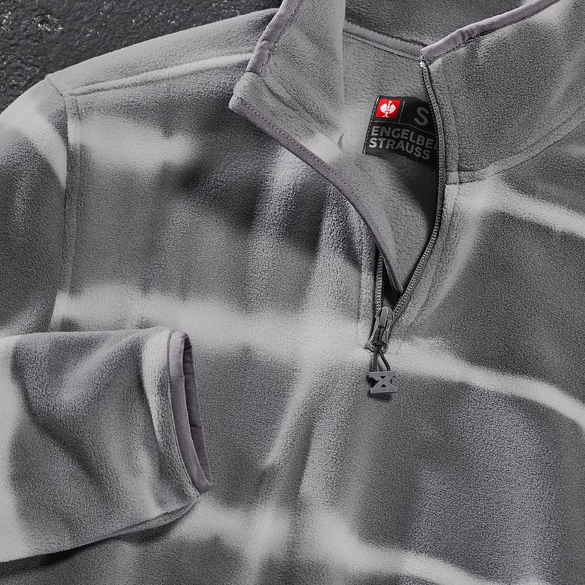 T-Shirts, Pullover & Skjorter: Fleecetrøje tie-dye e.s.motion ten + granit/opalgrå 2