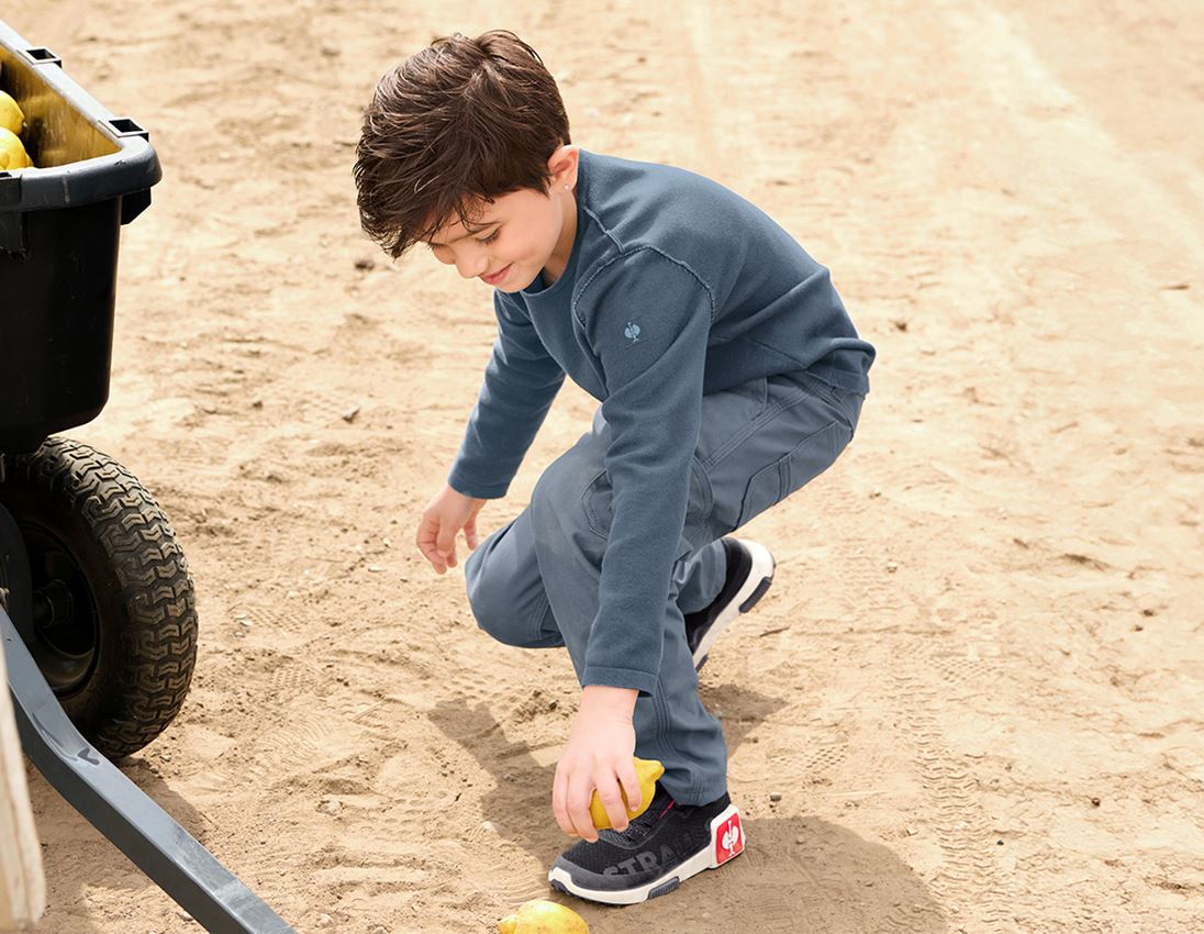Topics: Knitted pullover e.s.iconic, children's + oxidblue 7
