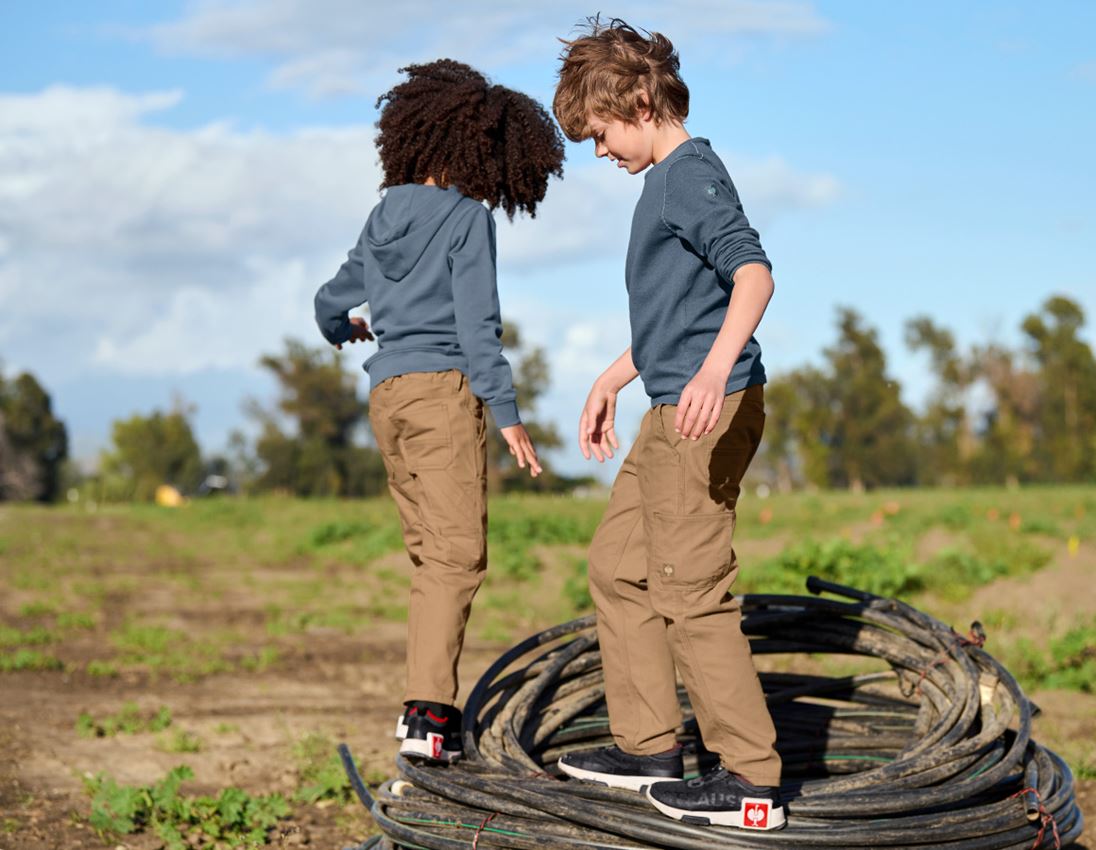 Topics: Knitted pullover e.s.iconic, children's + oxidblue 4
