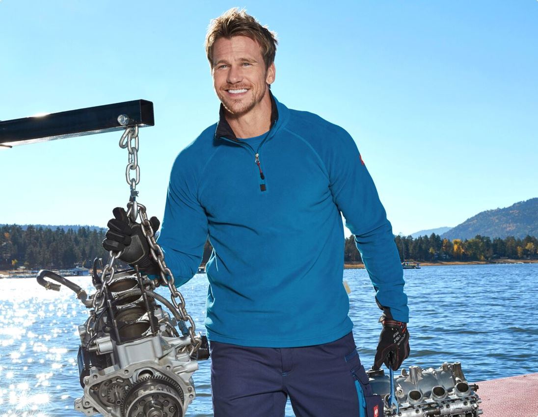 Clothing: SET: 2x Microfleece troyer dryplexx® micro + atoll