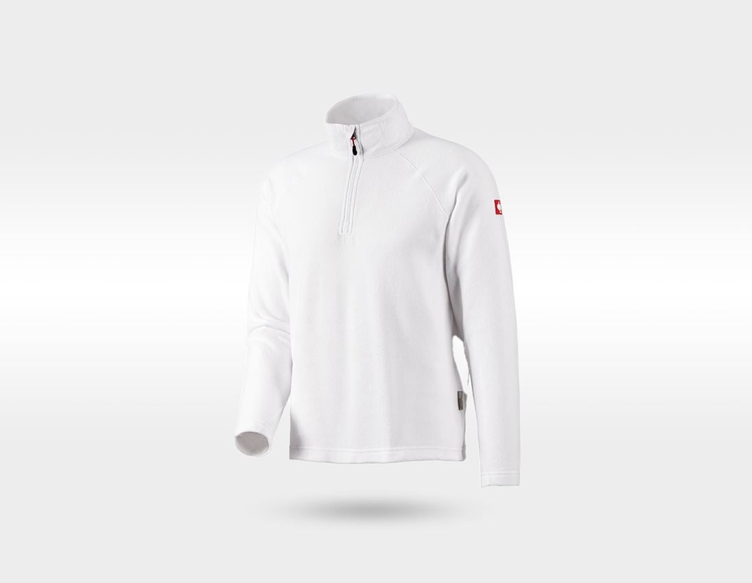 Clothing: SET: 2x Microfleece troyer dryplexx® micro + white