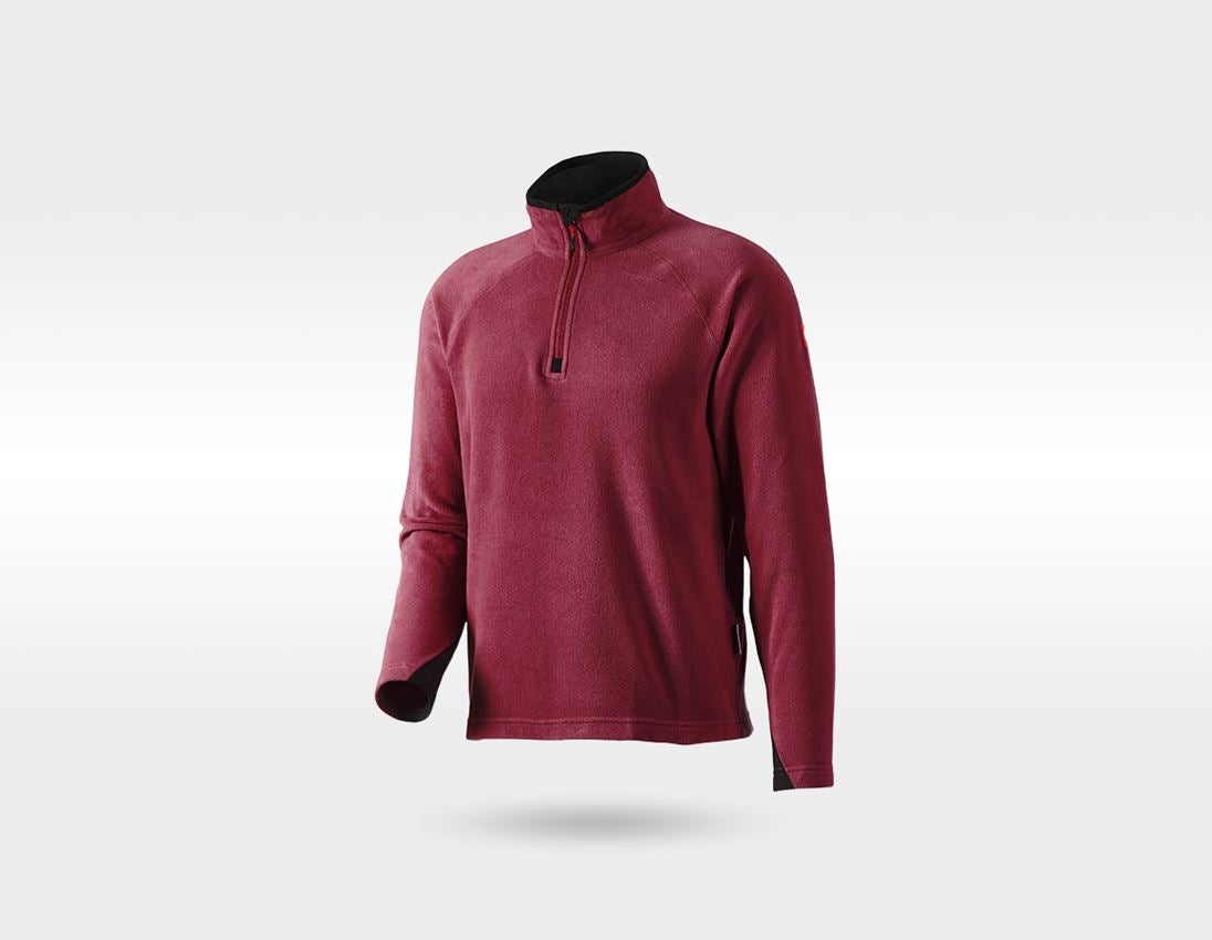 Clothing: SET: 2x Microfleece troyer dryplexx® micro + bordeaux