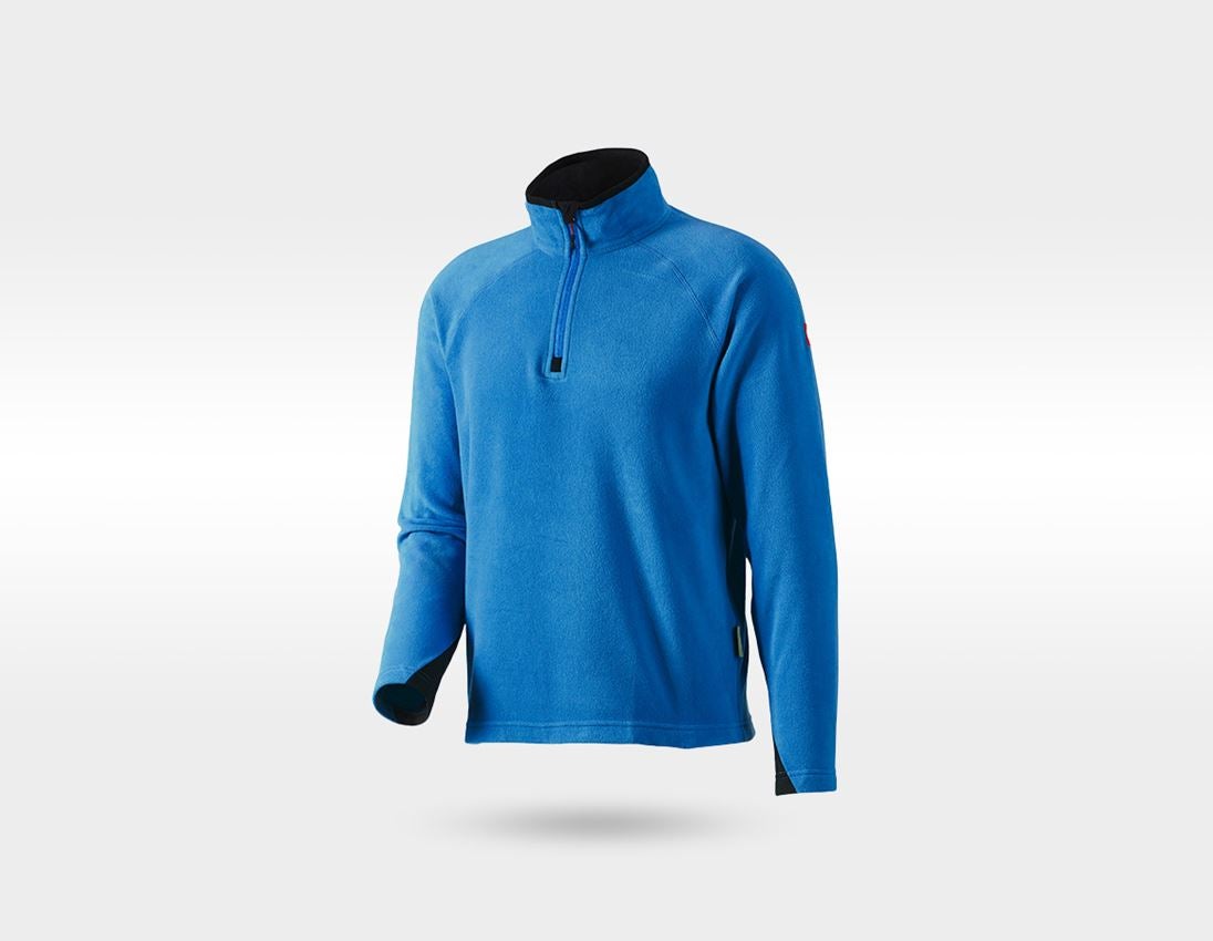 Store gaver: SÆT: 2x Microfleecetrøje dryplexx® micro + ensianblå