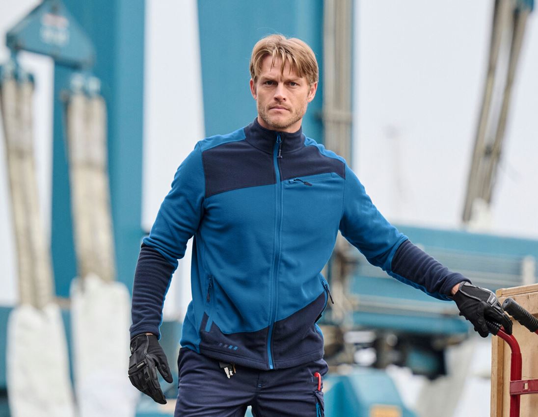 Topics: Fleece jacket e.s.motion 2020 + atoll/navy