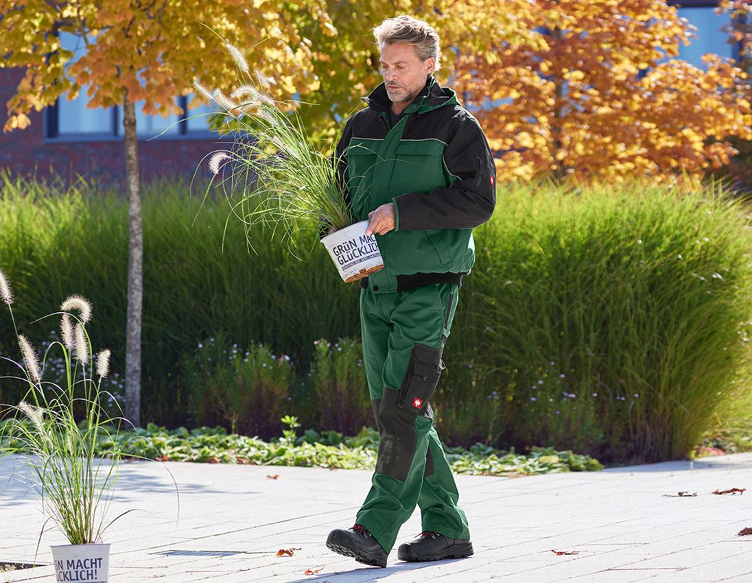 Work Jackets: Pilot jacket e.s.image  + green/black 2