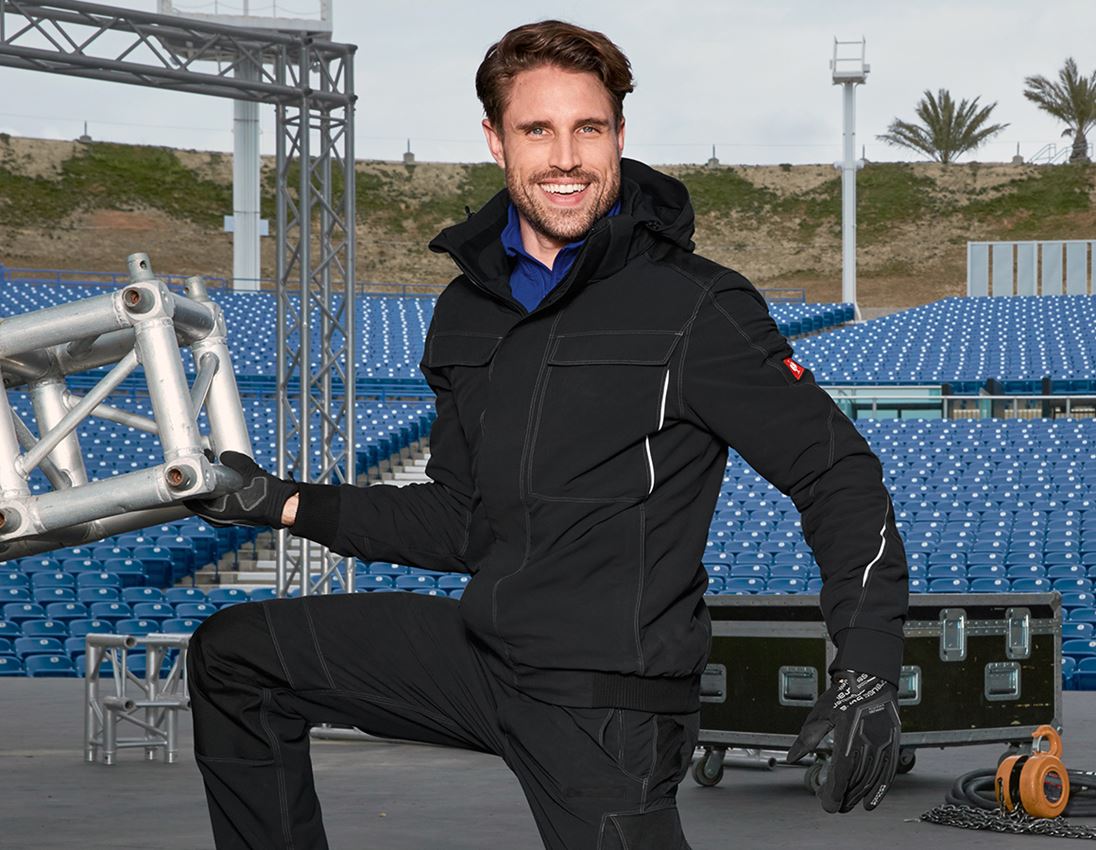 Work Jackets: Winter functional jacket e.s.dynashield + black