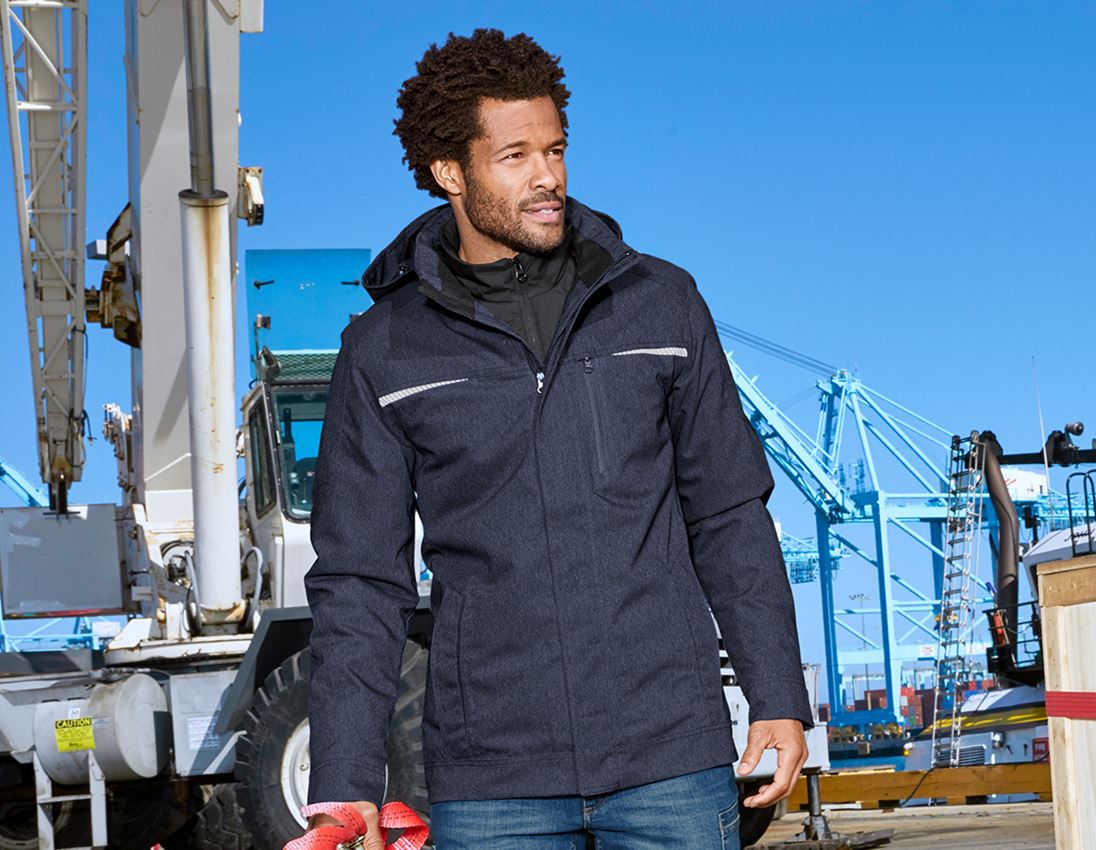 Emner: Funktionsjakke e.s.motion denim + indigo
