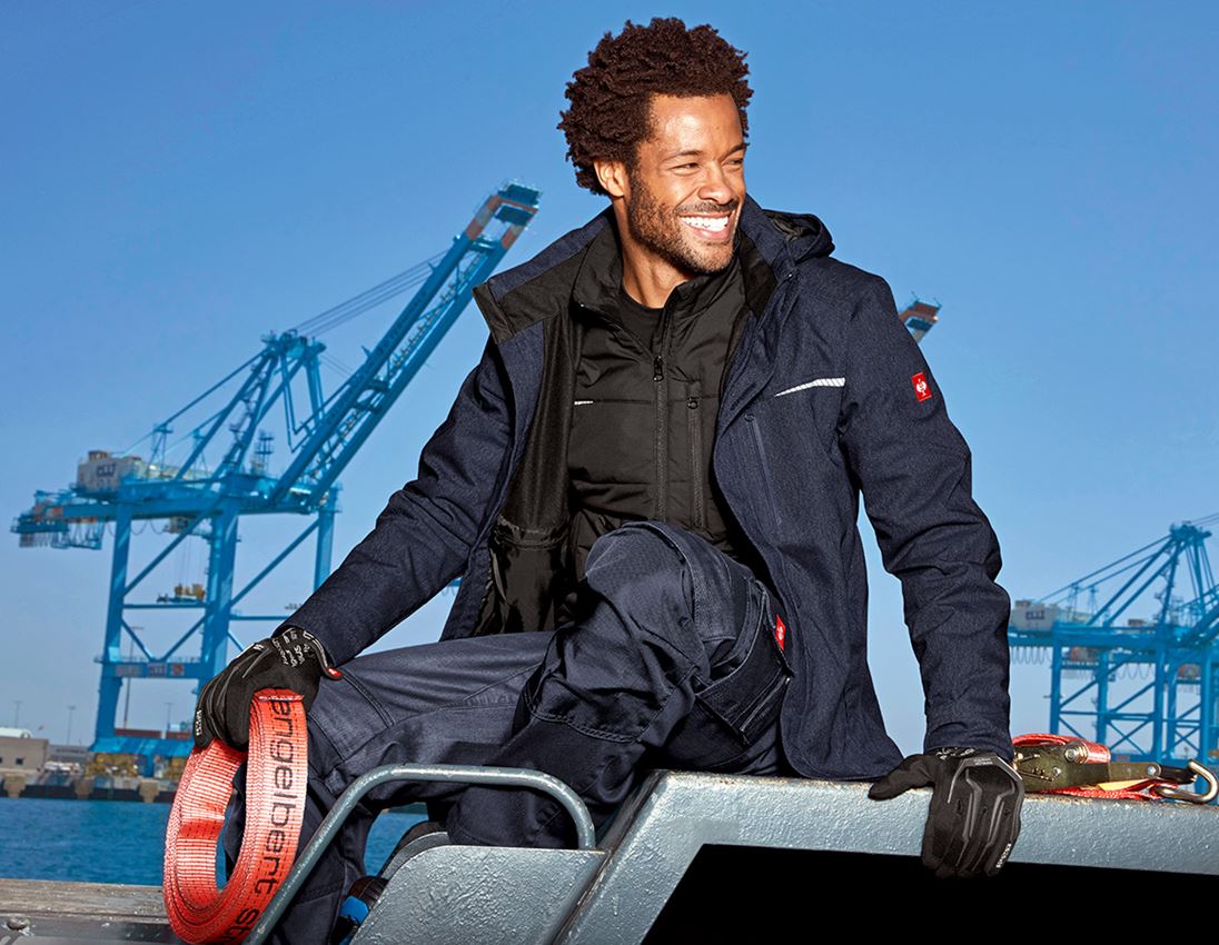 Emner: Funktionsjakke e.s.motion denim + indigo 1