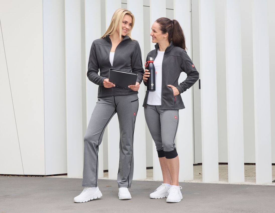 myDesign XMAS: Ladies' Fleece Jacket e.s.classic + anthracite 2