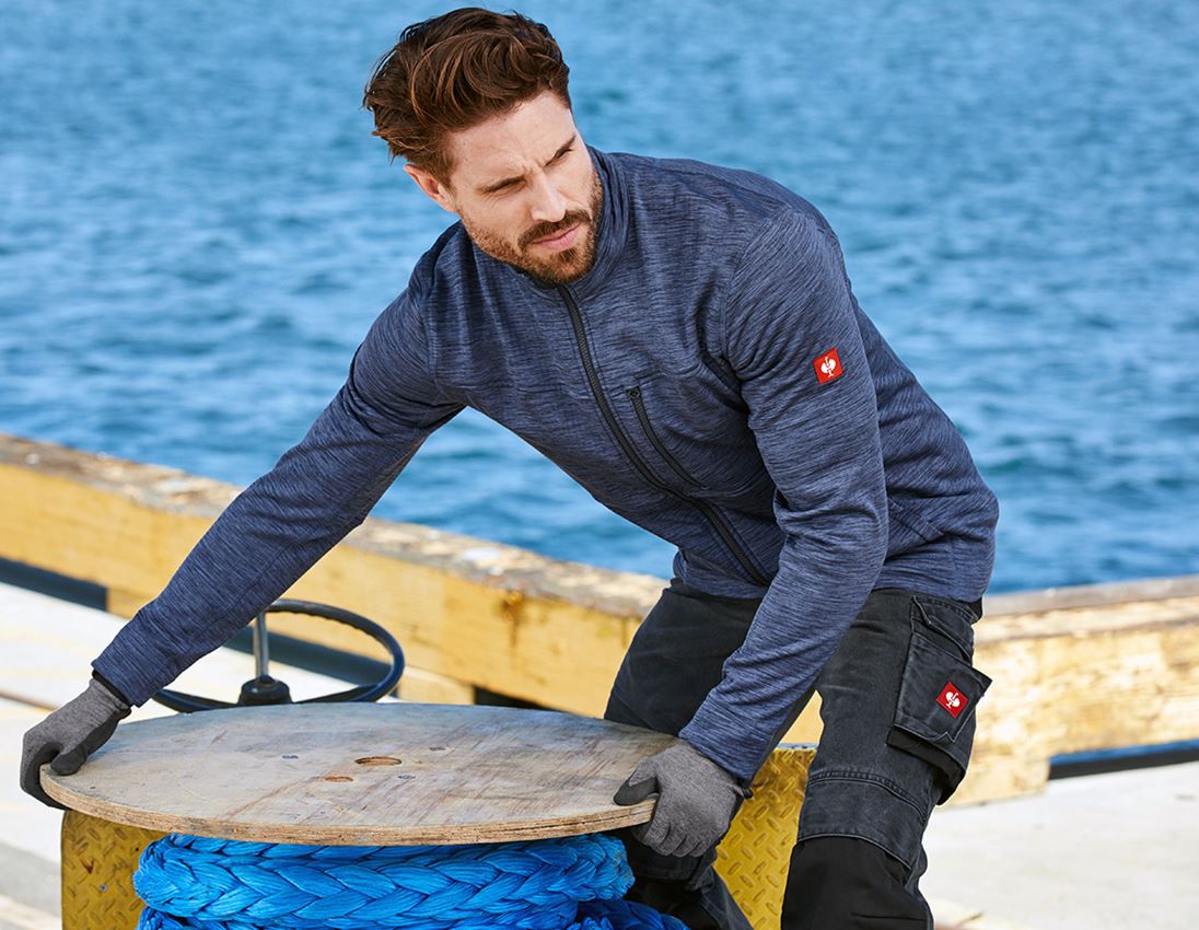 Work Jackets: Jacket isocell e.s.dynashield + pacific melange 3