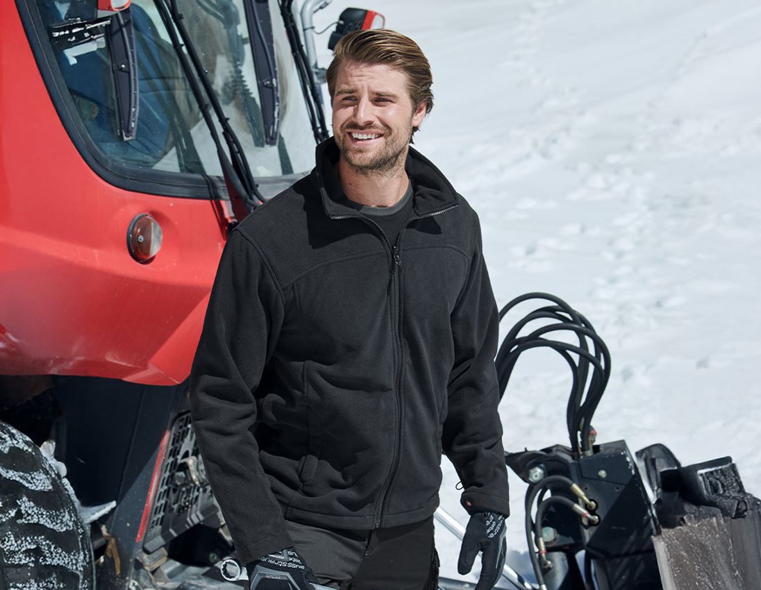 Work Jackets: e.s. 3 in 1 functional jacket, men + graphite/cement 2