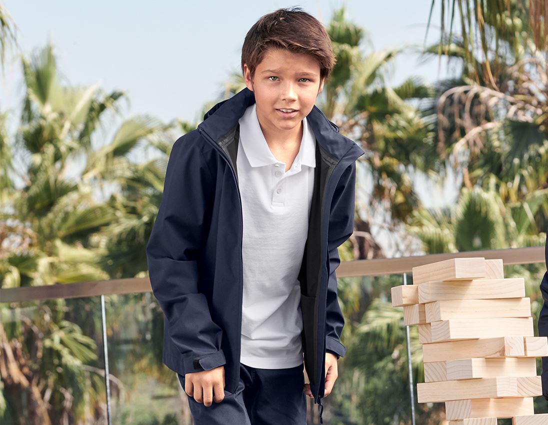 Jackets: e.s. Functional jacket CI, children's + navy 1